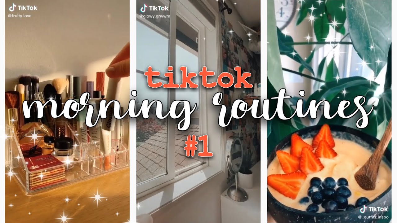 ⋆✩ tiktok morning routines ✩⋆