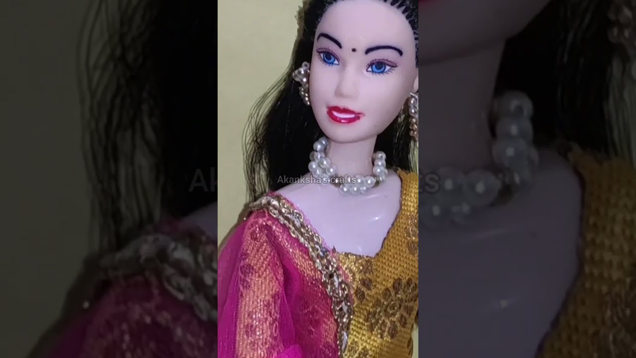 Salwaar suit for Barbie doll | Akanksha's crafts