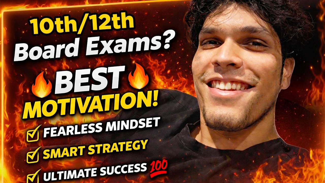Watch this before your 10th/12th Exams