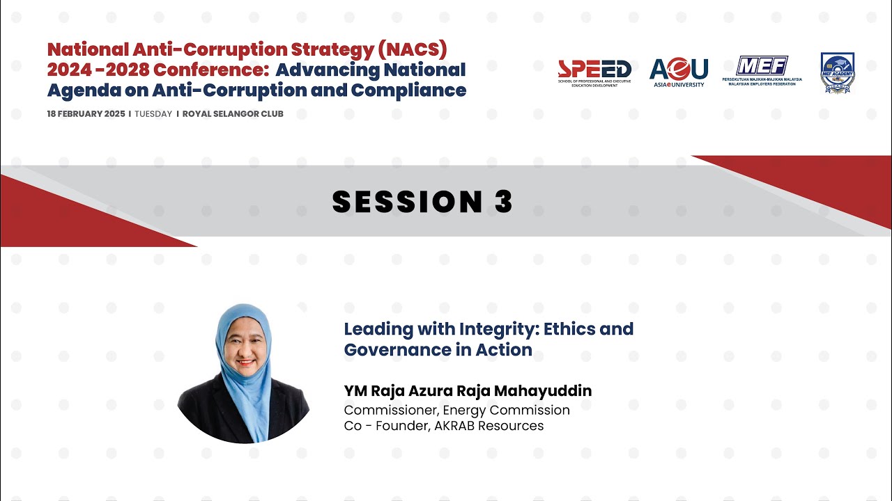 Session 3: Leading with Integrity: Ethics and Governance in Action