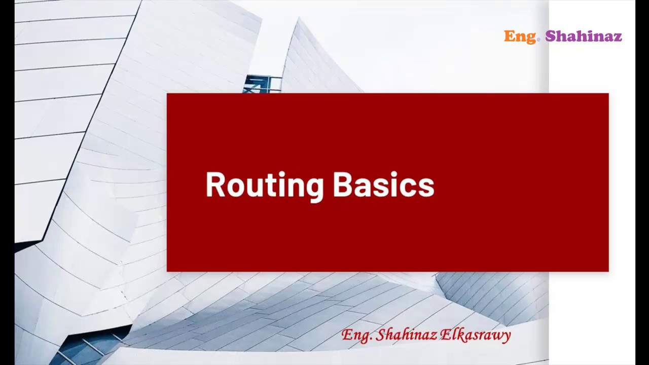 41_ببساطة مع مهندسة شاهيناز | Routing made easy | تشغيل راوتر او اكتر في شبكة