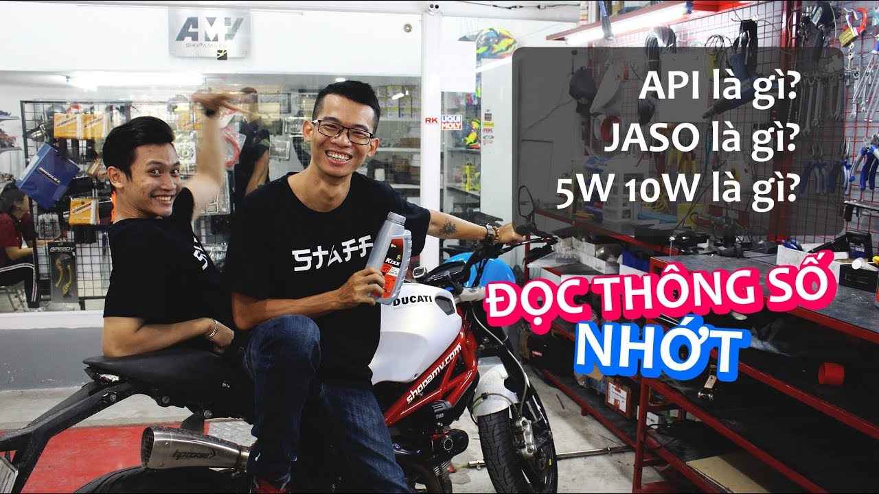 Hãy trở thành khách hàng am hiểu về thông số nhớt | AMV shop