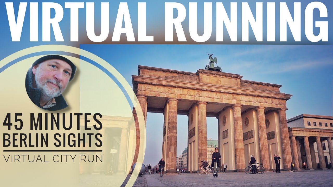 Berlin City Run 4k | Sightrunning | Virtual Running Videos for Treadmill | Virtual Run |
