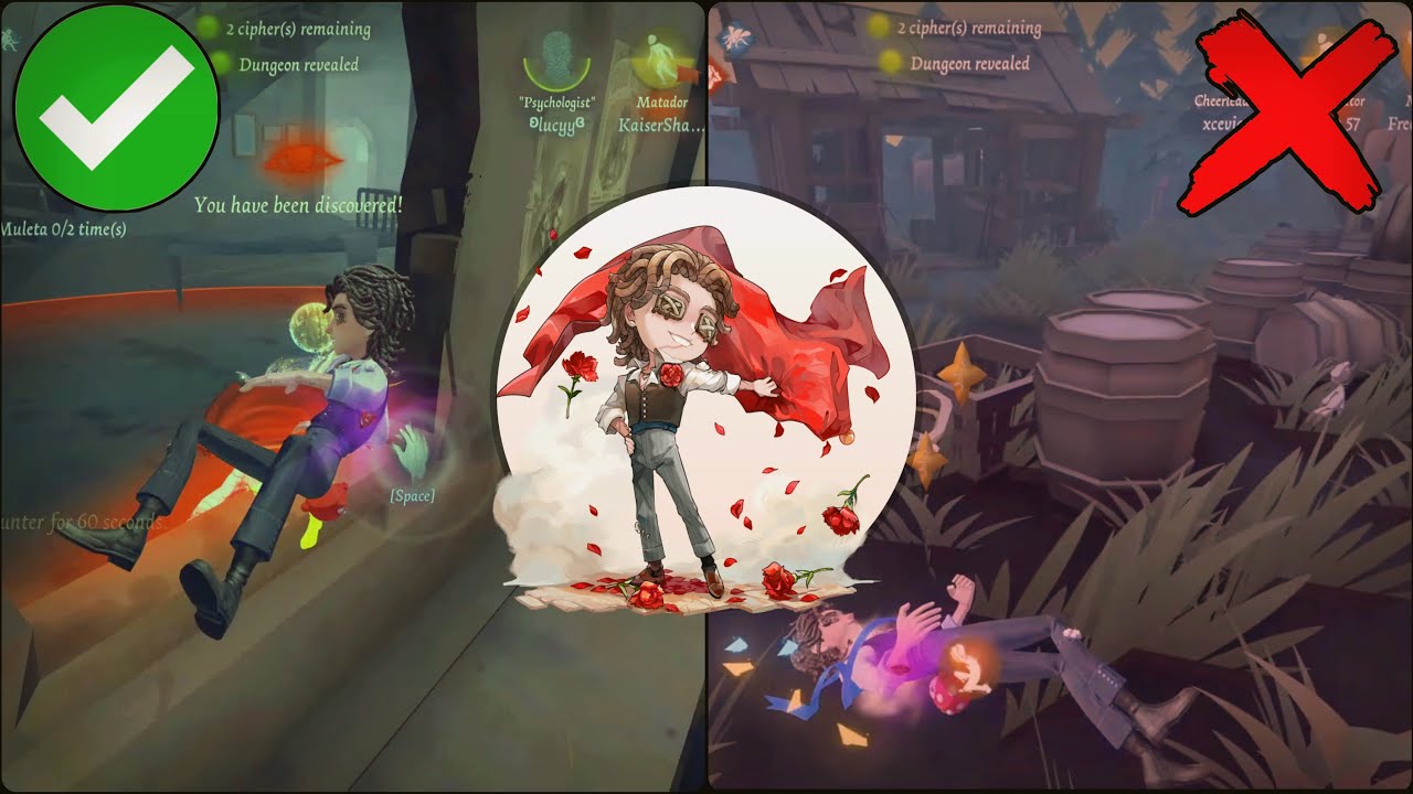 25+ советов, которые помогут вам в игре Matador! | Identity V