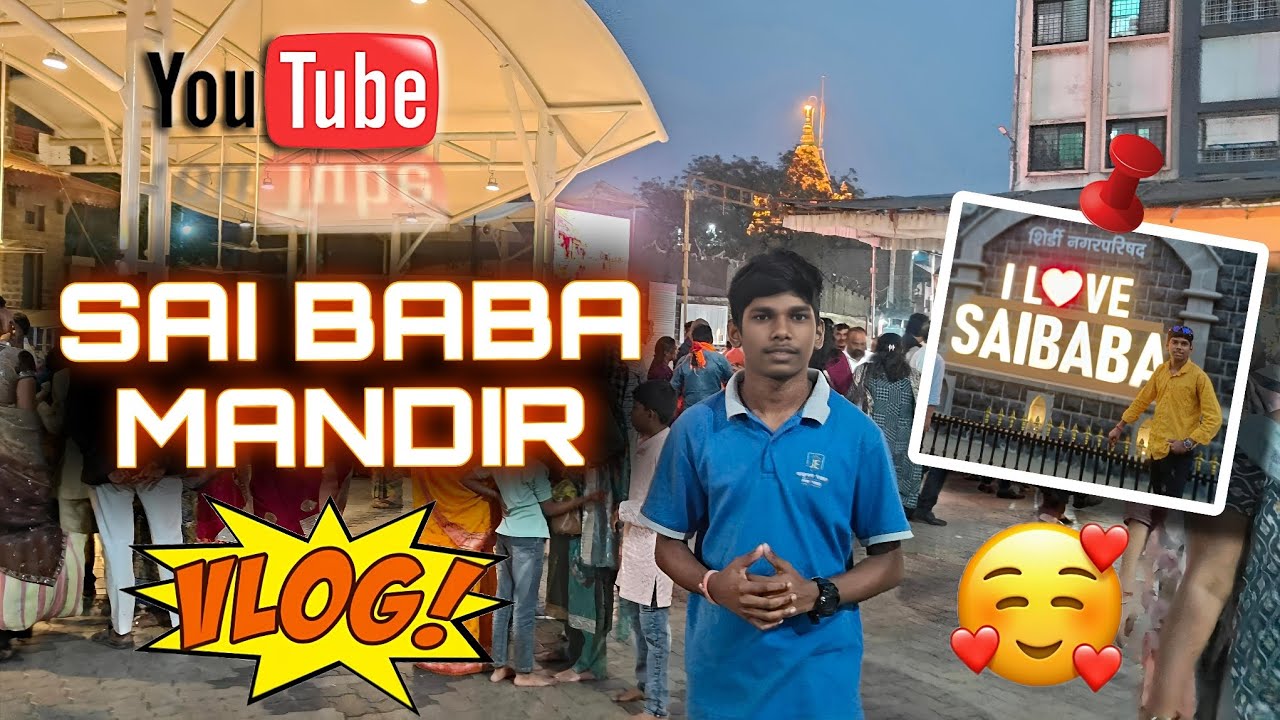 Sai Baba Mandir 🛕🙏#vlog #shirdisaibaba 