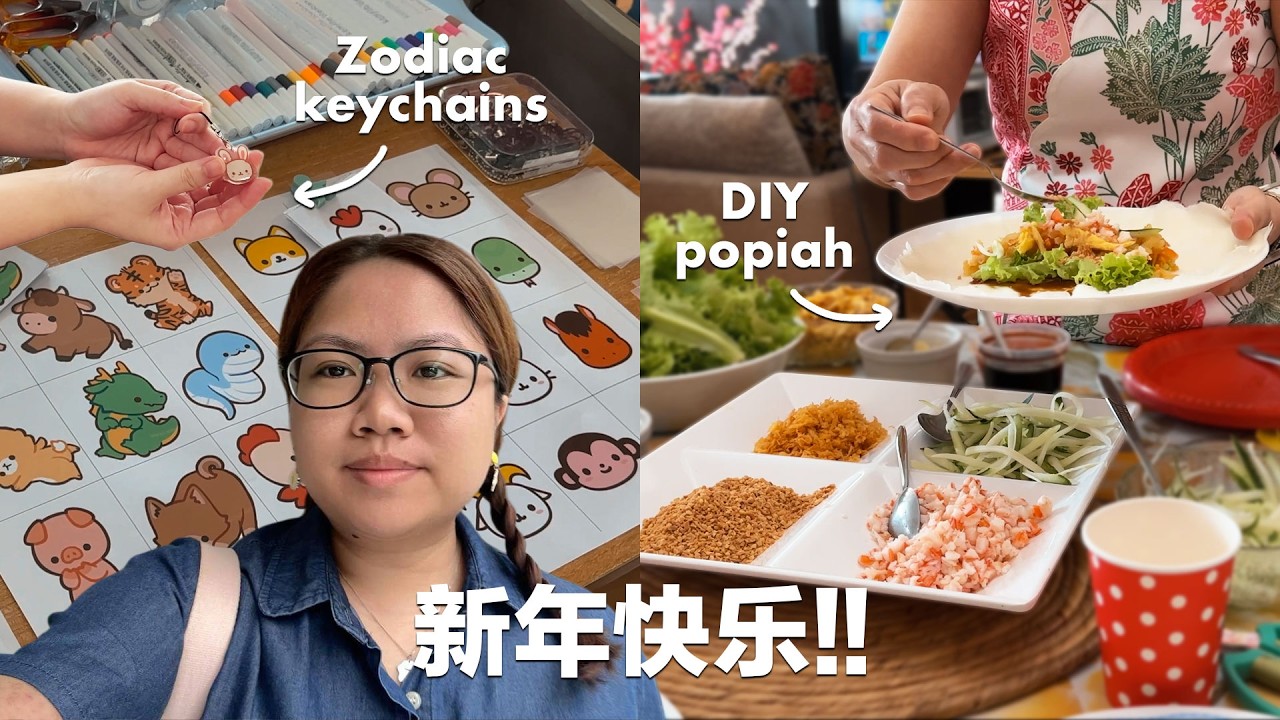 How I celebrated Chinese New Year in Singapore! 🧧🍊🐴