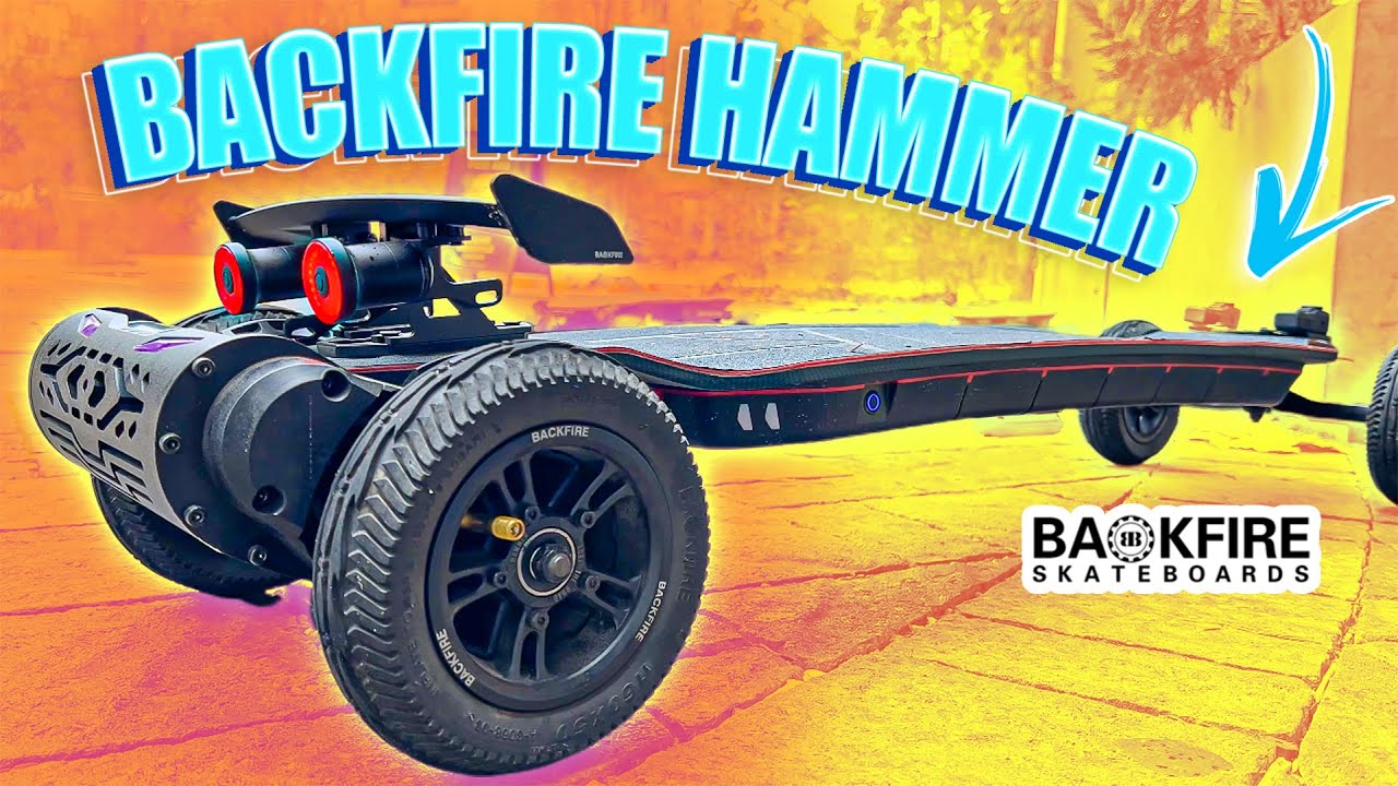 Backfire Hammer best budget 2 and 1 Electric skateboard? 225 lb rider perspective