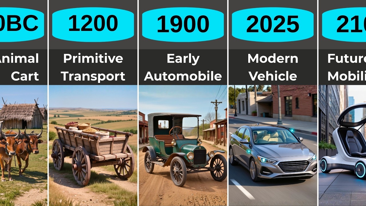 Evolution of Transport | 4,000 Years