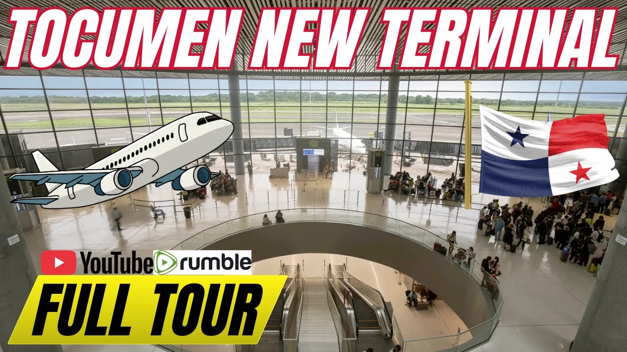 🚀 Panama City Tocumen International Airport (PTY) COMPLETE Terminal Tour 2025