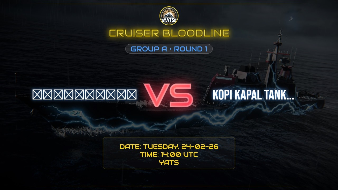 CRUISER BLOODLINE || R1 || GROUP A || MATCH 1 || すいせい最強卍チーム VS KOPI KAPAL TANKER