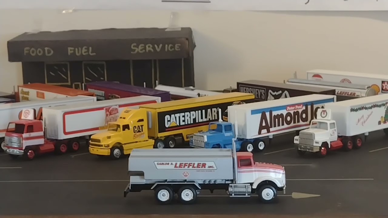 Diecastmans Toys Video 14 Winross Trucks at Truckstop