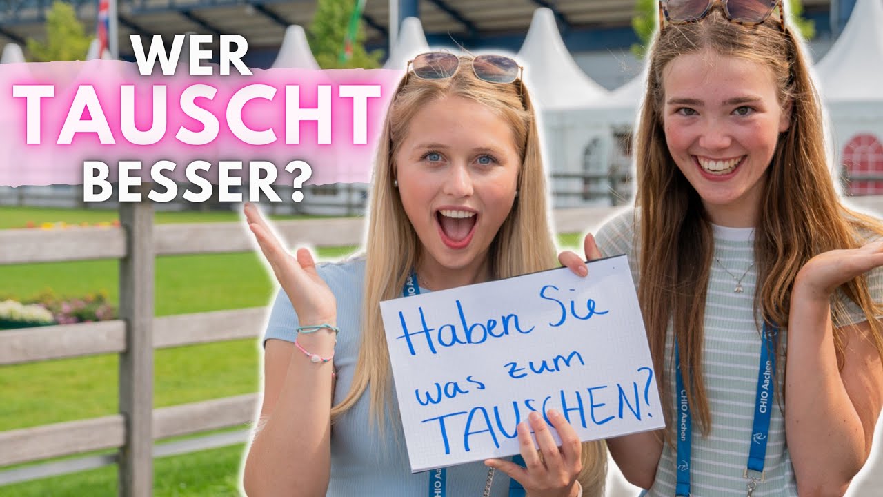 unangenehme TAUSCH-CHALLENGE mit @heyhorse9017!😳