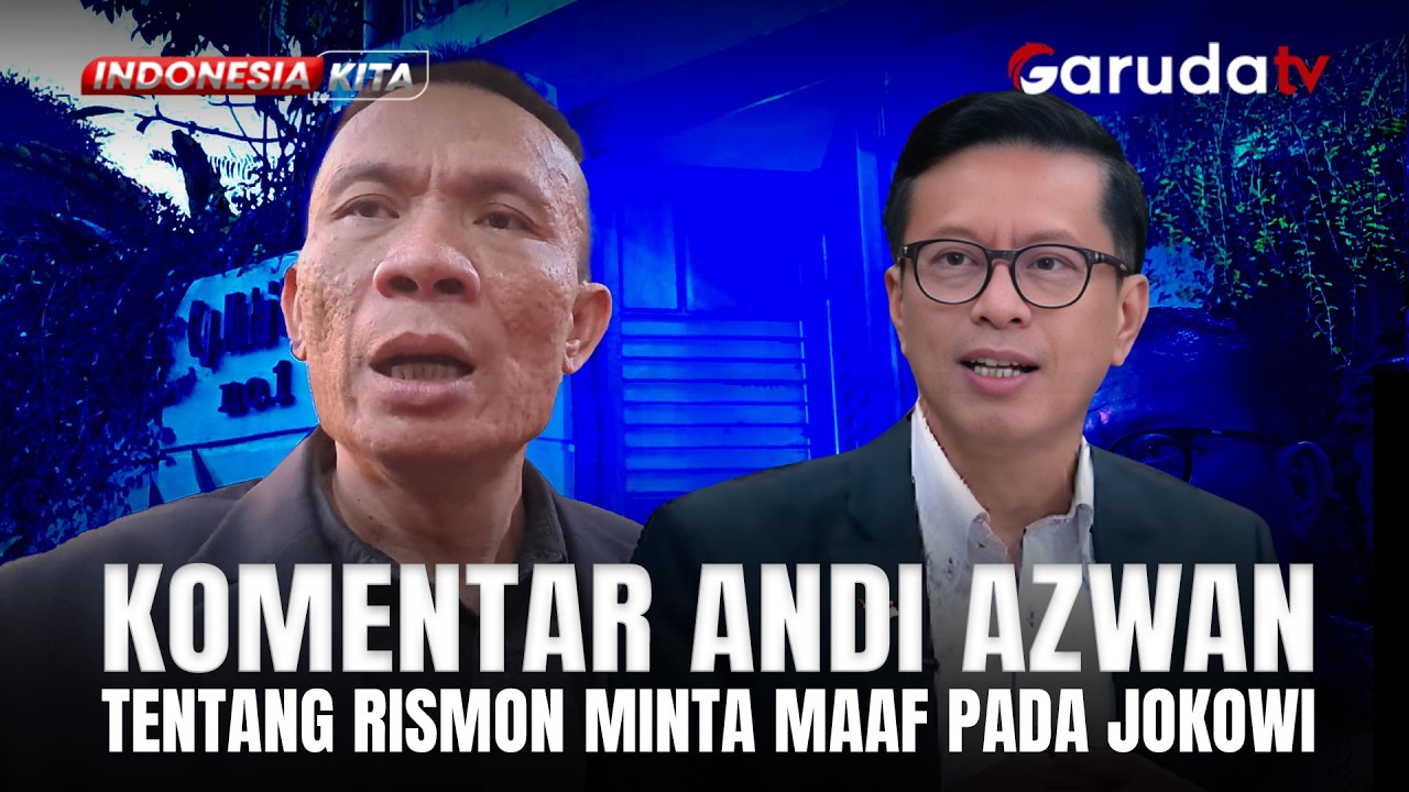 Reaksi Andi Azwan Atas Permintaan Maaf Rismon Yang Telah Mengakui Keaslian Ijazah Jokowi