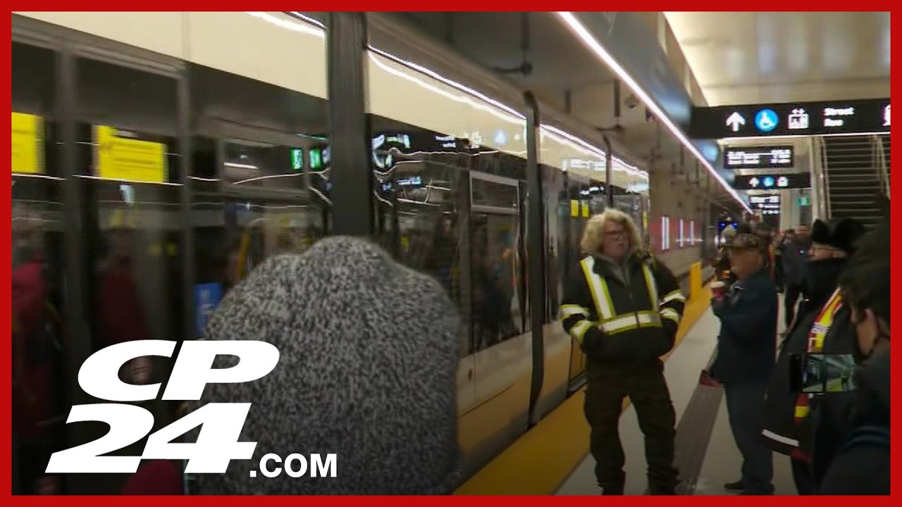 What it's like to ride the Eglinton Crosstown LRT?