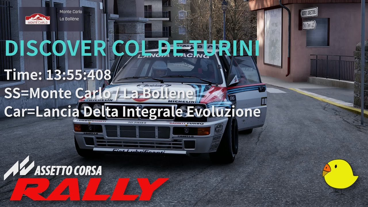 #AssettoCorsaRally / DISCOVER COL DE TURINI