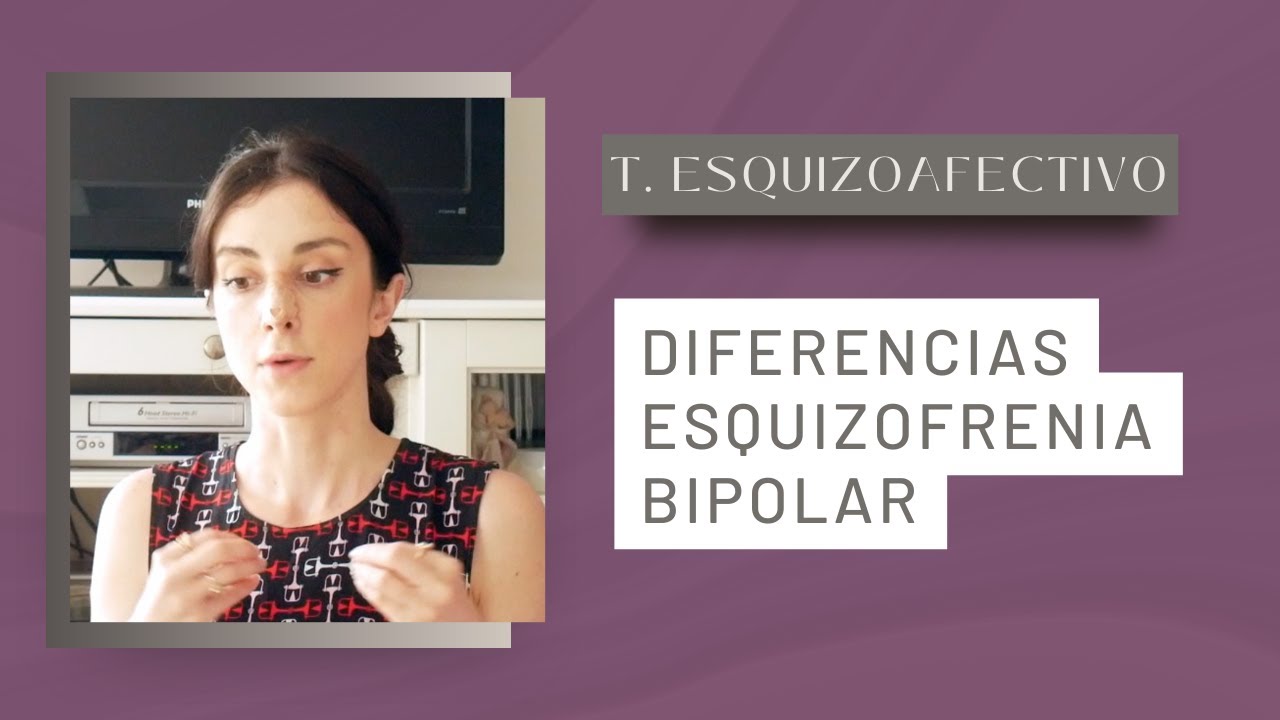 🤨✍️Entiende todo el trastorno esquizoafectivo - vs- esquizofrenia y bipolar - psicología👩‍⚕️