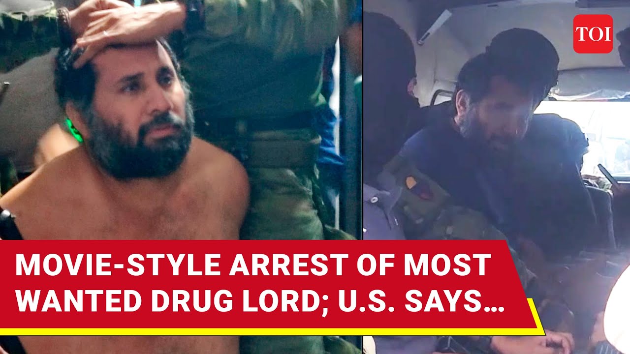 ‘Win’ For US: Drug Lord ‘Fito’ Captured In Dramatic Raid Straight Out Of A Thriller | On Cam
