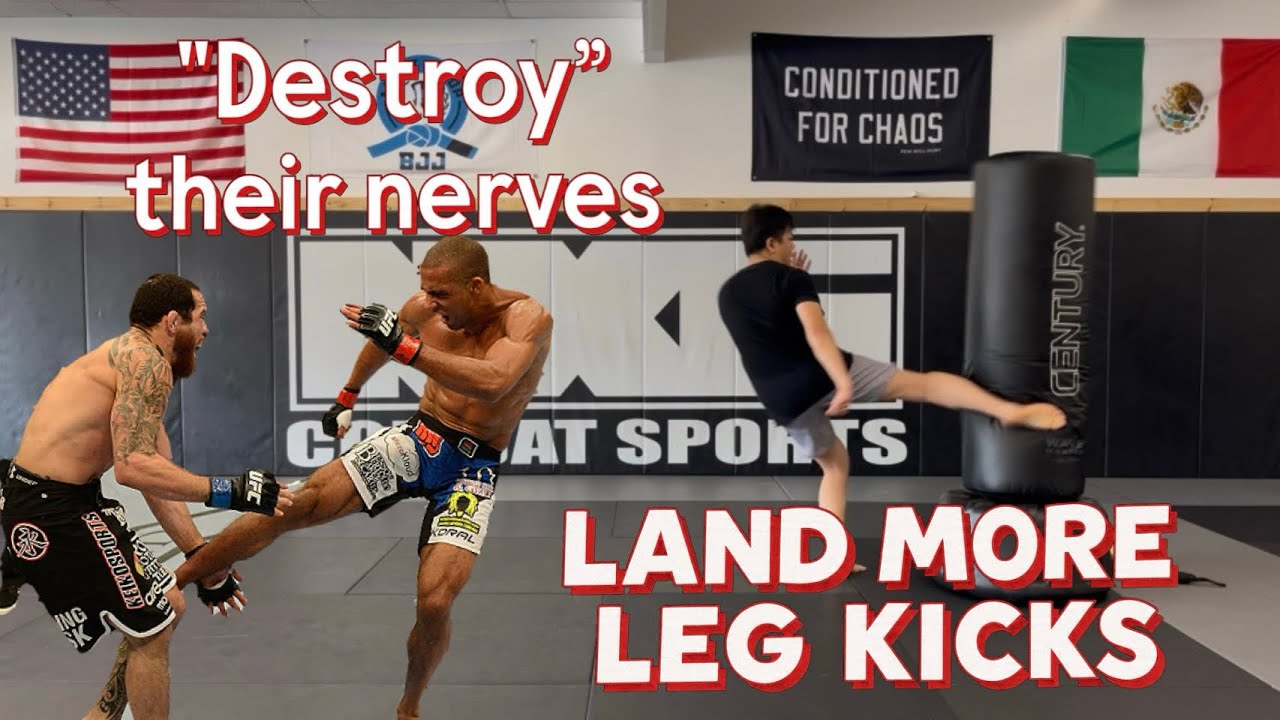 Disguise and land more leg kicks using these tricks 