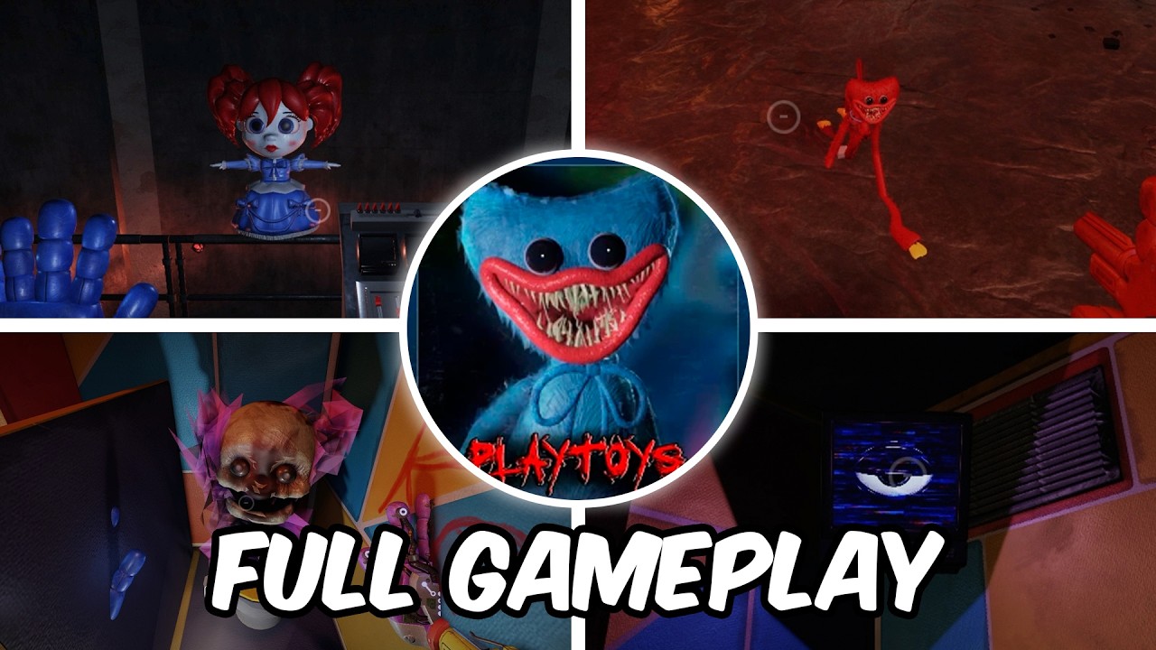 Прохождение игры Poppy Playtoys, глава 4 | Poppy Playtime, глава 4 (игра Roblox)