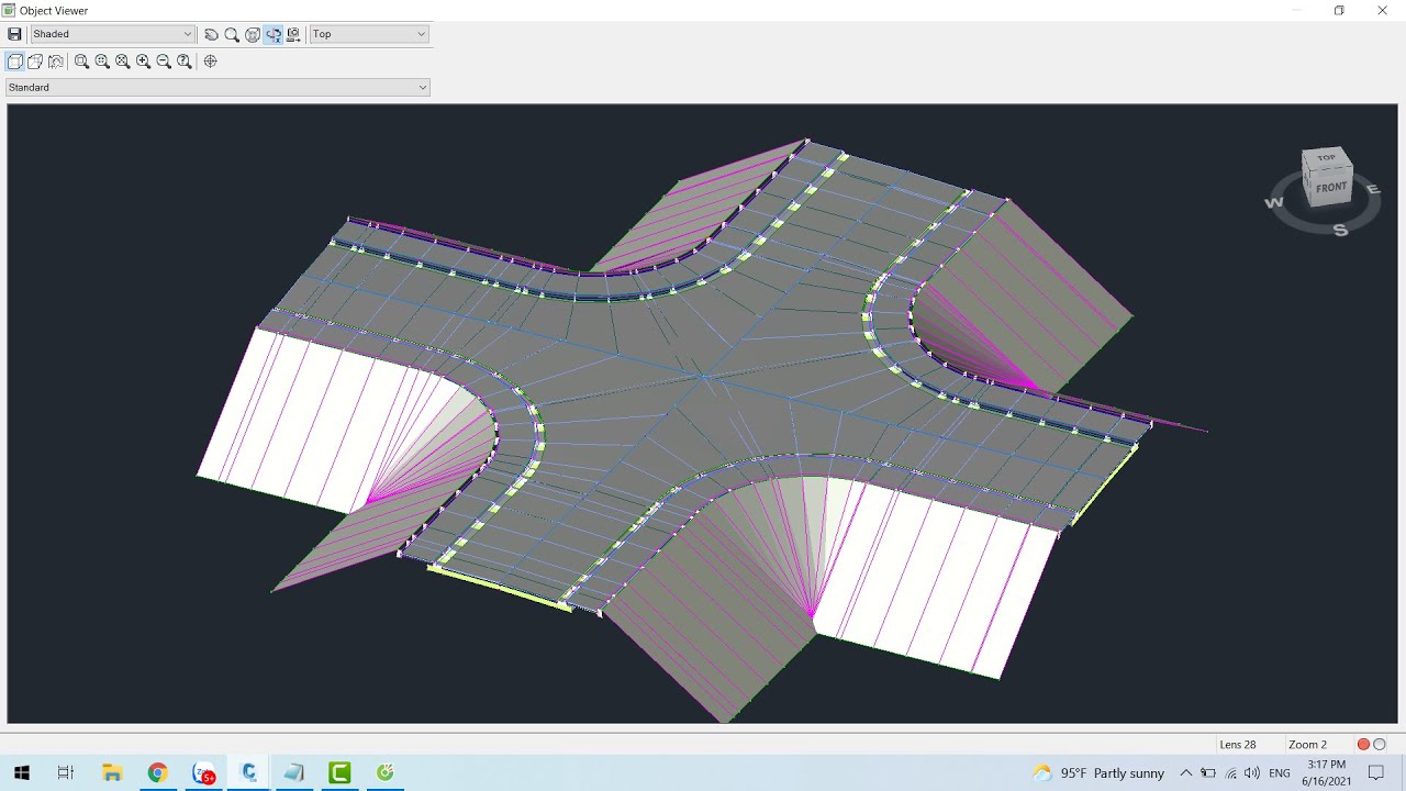 Thiết kế nút giao hạ tầng đồng mức trên CIVIL 3D