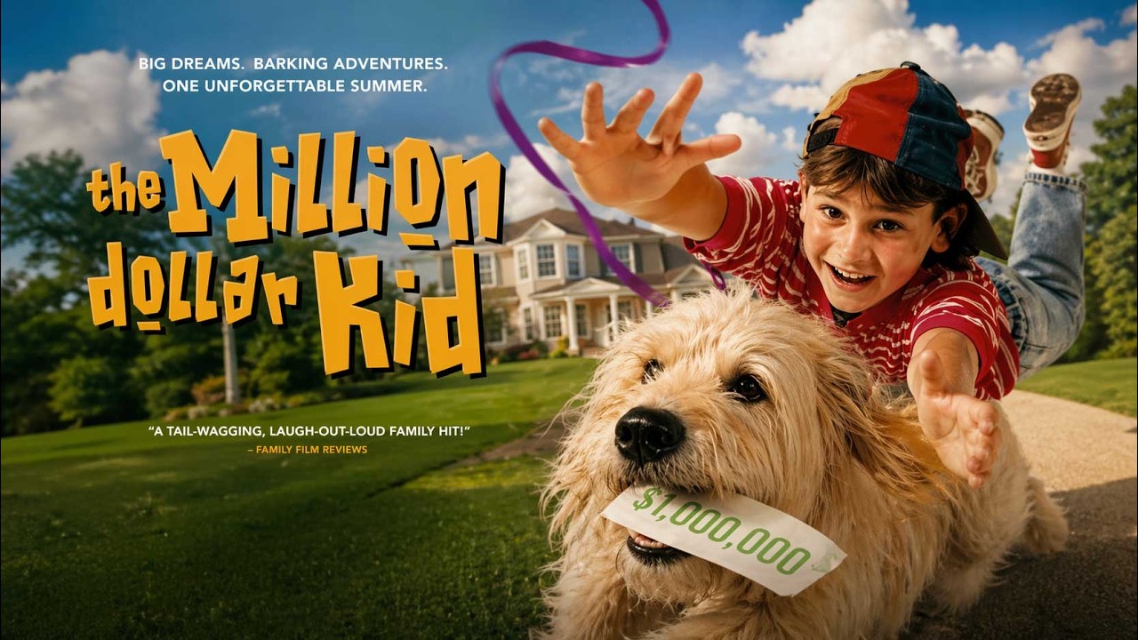 The Million Dollar Kid FULL MOVIE | Family Movies | Girls Night In Movies