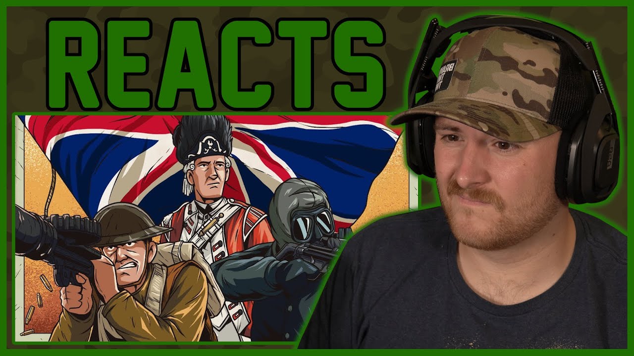 Evolution of British Uniforms | Animated History (Royal Marine Reacts)