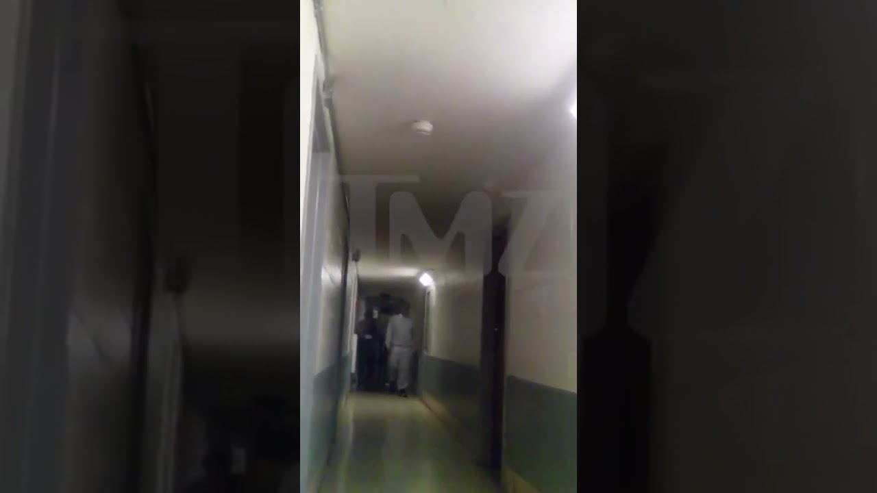 EXCLUSIVE First Video Of Diddy Behind Bars