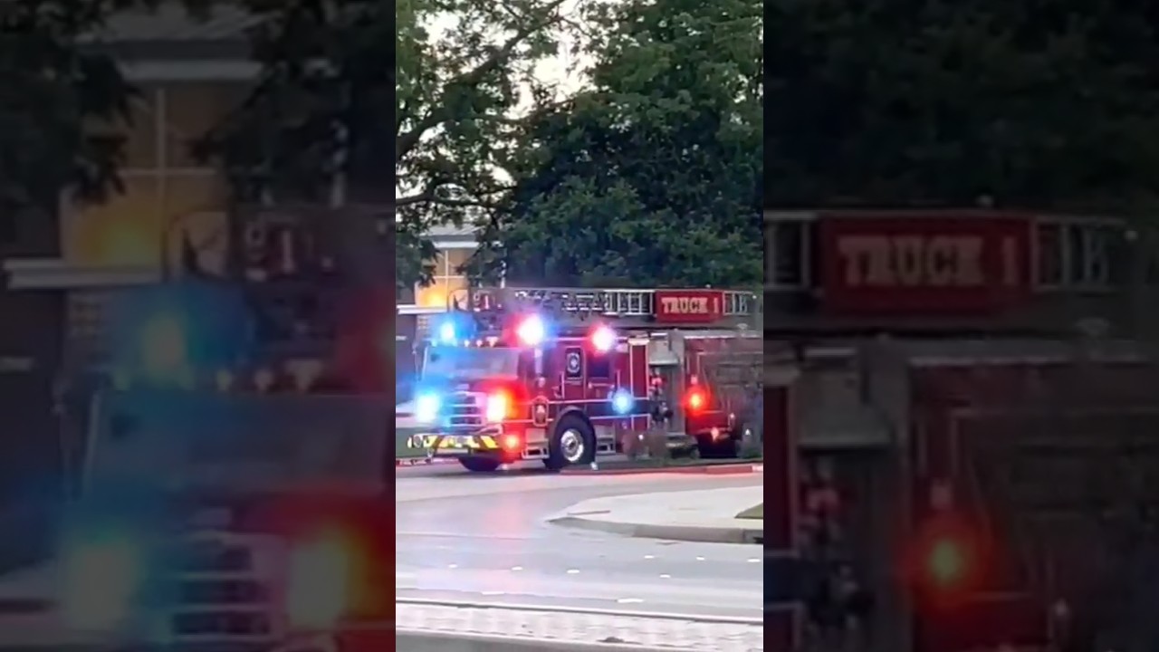 Plano FD Brand New TK1 responding. Video credit to @determinedfirefighter9225
