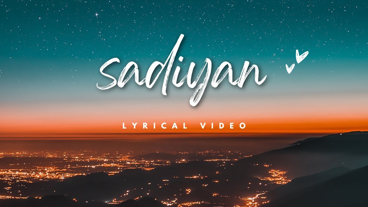 Sadiyan Lyrics video |  Abhijay sharma | IPOPSTAR