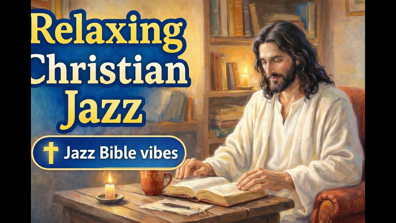 Relaxing Christian Jazz ☕ Bible Inspired Music for Study, Prayer & Peace