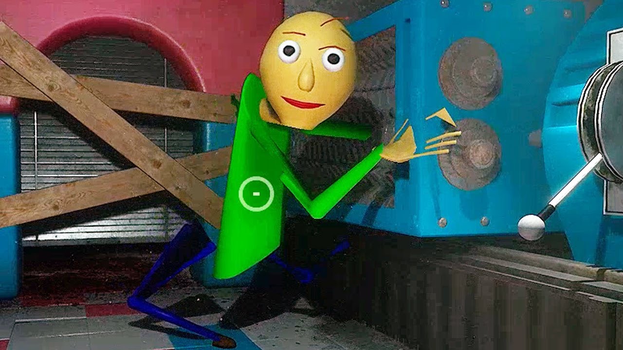 What If You Destroy Baldi In The Shredder - Poppy Playtime Chapter 2