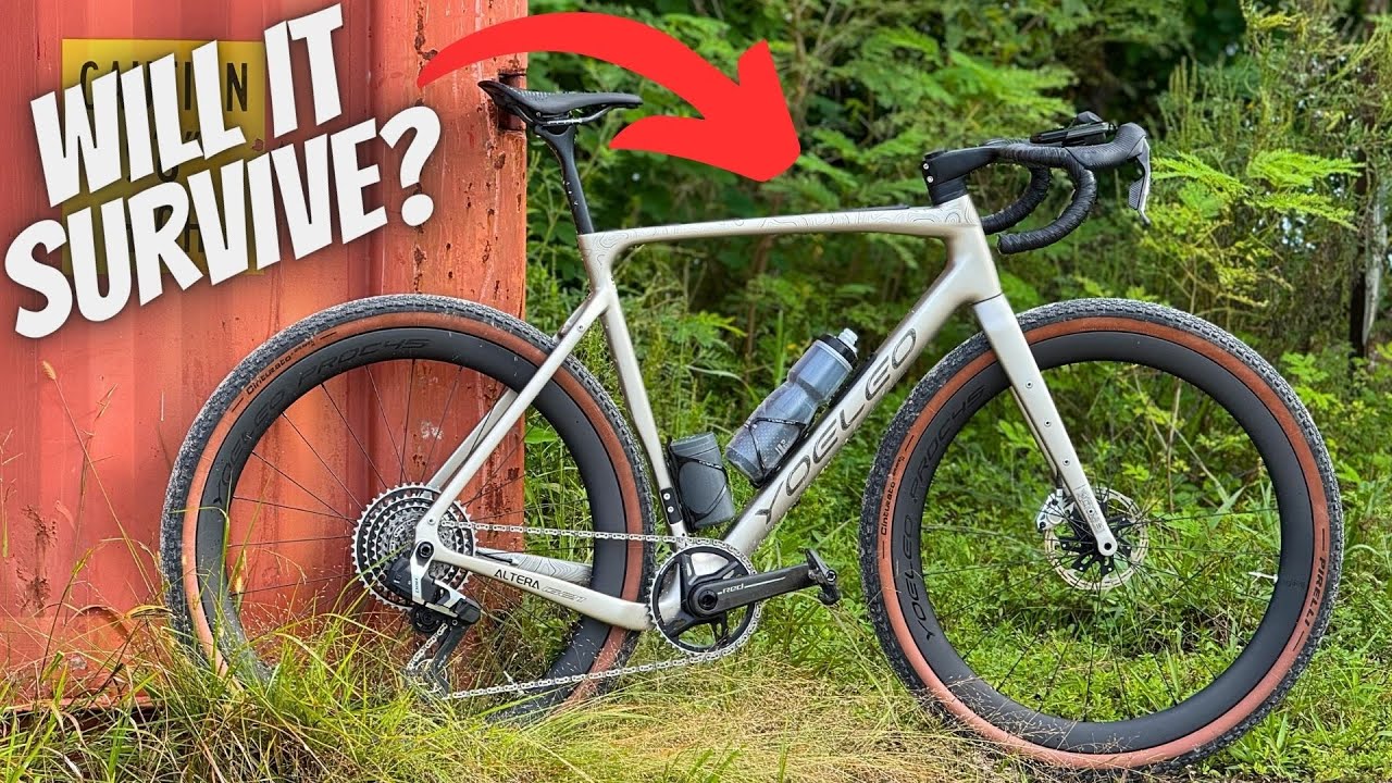 China Gravel Bike vs. Mountain Bike Single Track &ndash; WILL IT BREAK? *YOELEO ALTERA G21