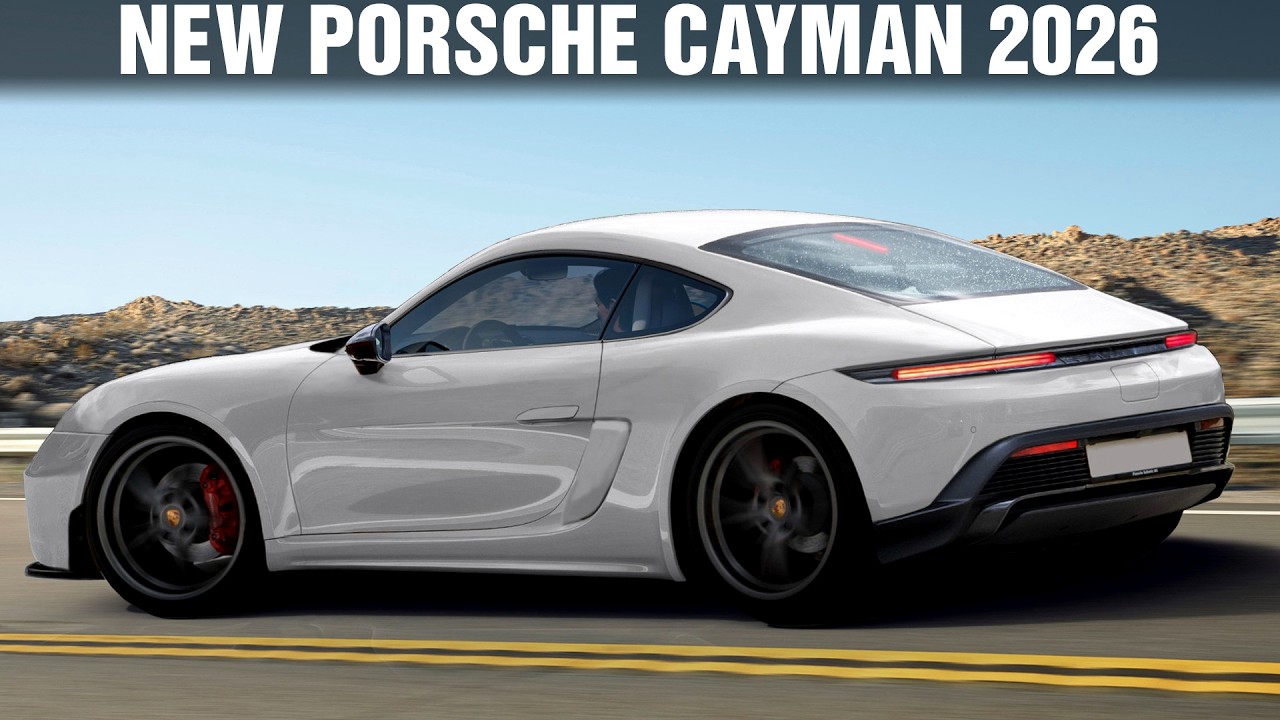 2026-2027 New Generation Porsche Cayman - First Look!