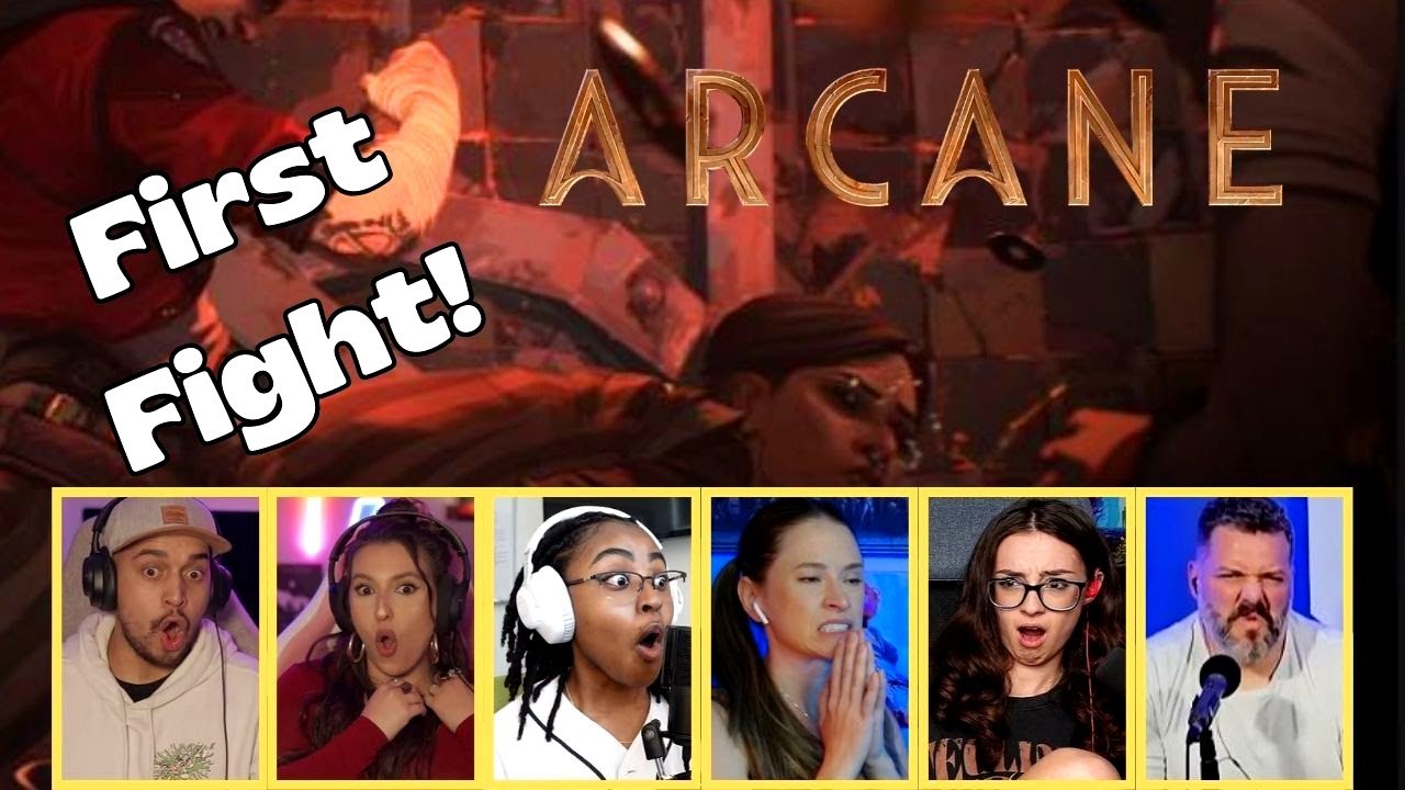 Vi vs Sevika Fight | Arcane Episode 5 Reactions