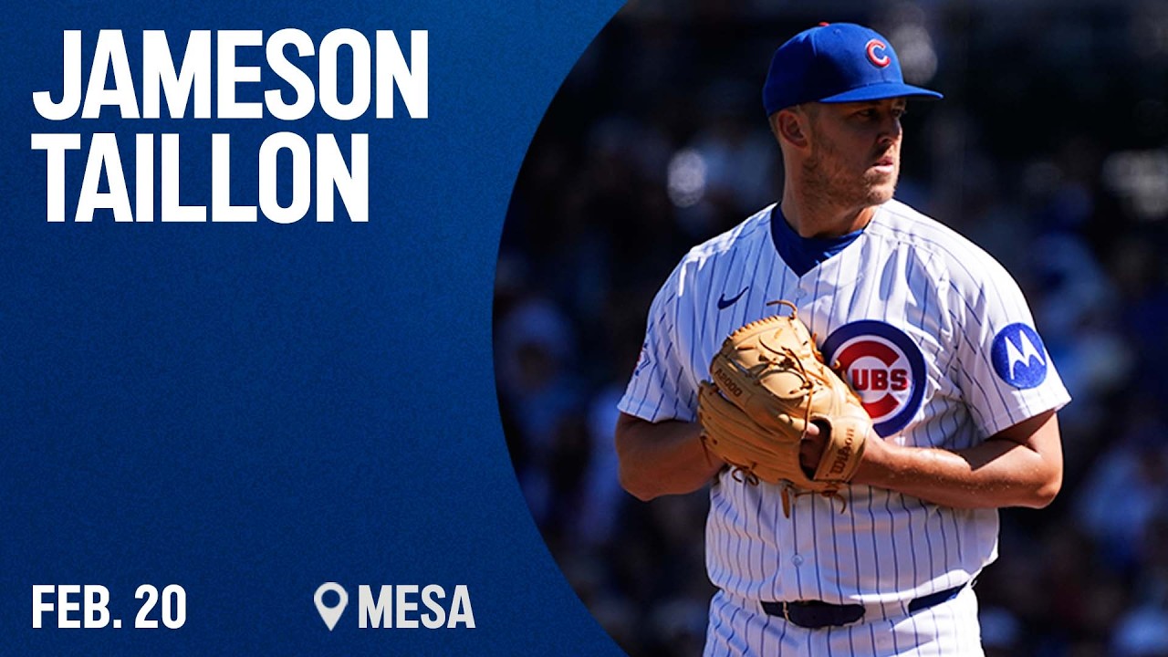 Jameson Taillon 'felt good to be back out there' in Cubs' spring training opener vs. White Sox