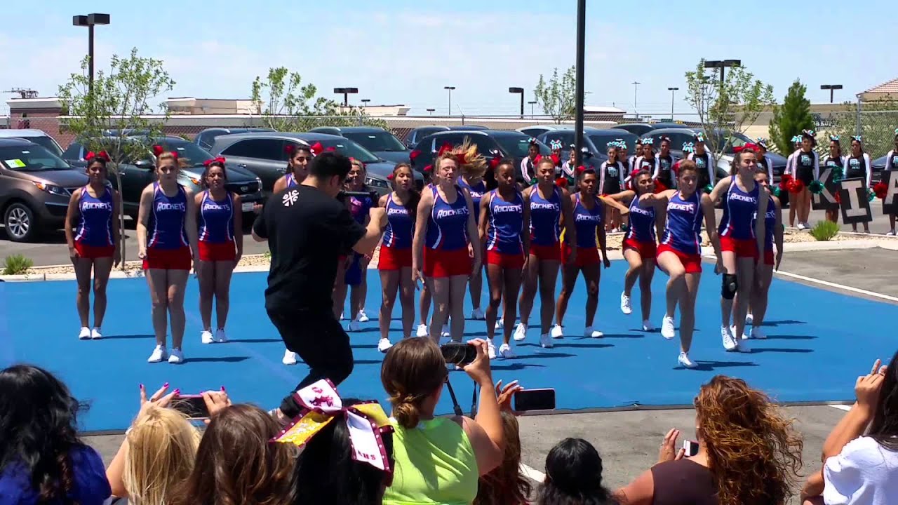 Irvin High Cheerleading 2015-2016 1st Performance