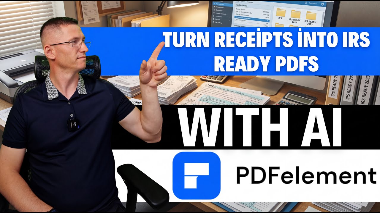 Easy Season Season: Turn Receipts into IRS-Ready PDFs (Beginner-Friendly)