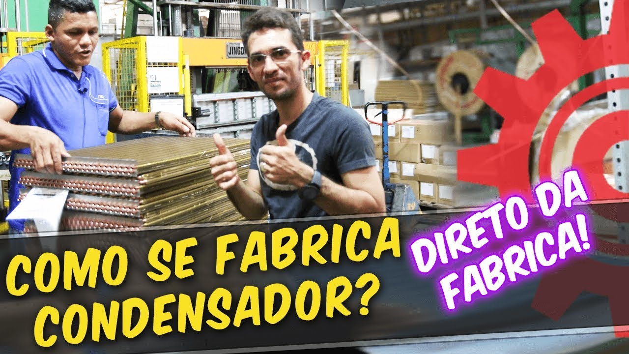 Como é feito condensadora split NA FÁBRICA - 1