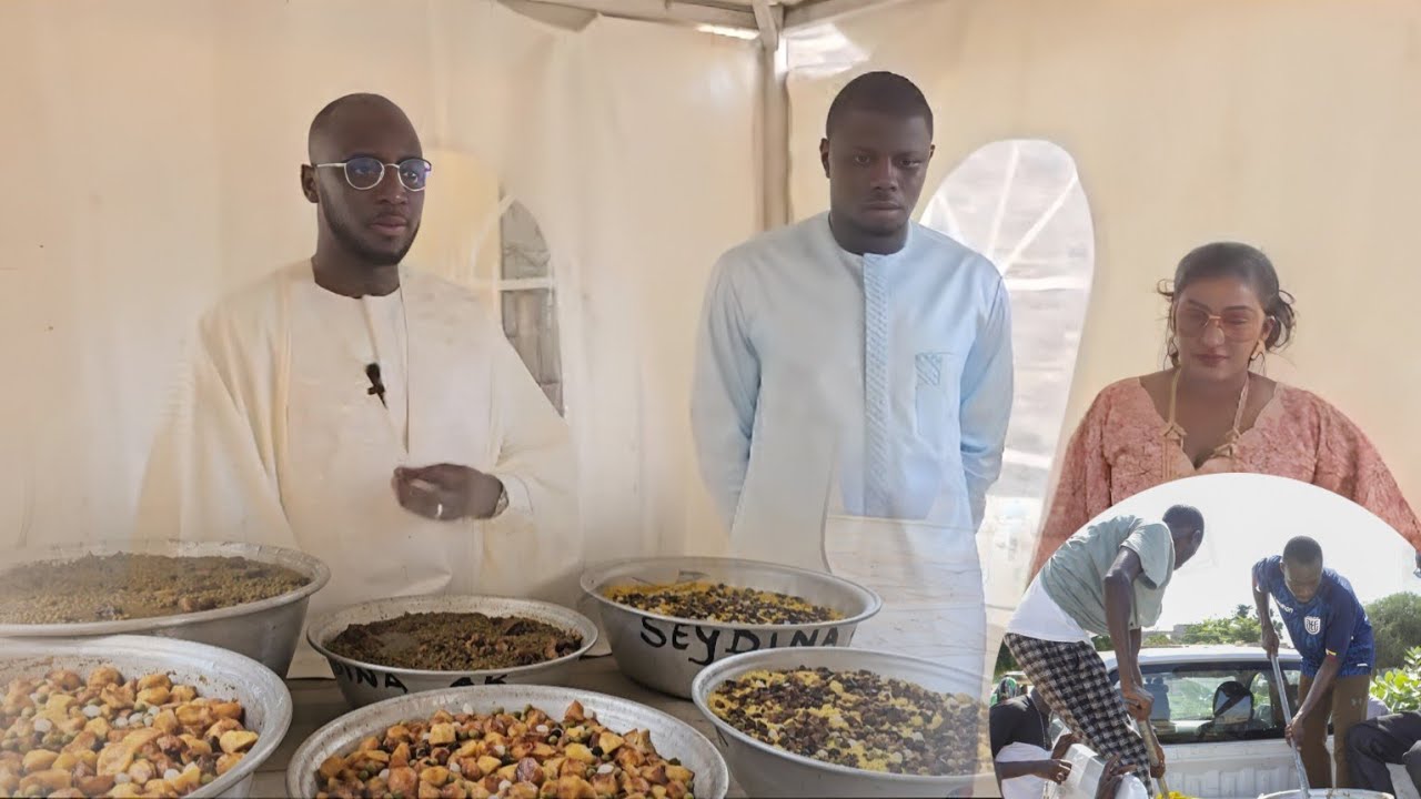 Touba 2024 : Alioune Kébé distribue des berndés dans les villages environnants de Touba (Santhiane).