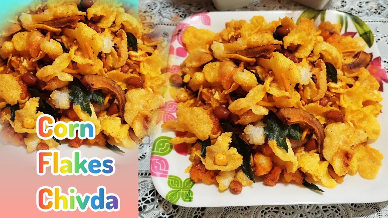 Corn flakes mixture l महीनो चलने वाली नमकीन बनाये सिर्फ़ 30 मिनिट मे l
