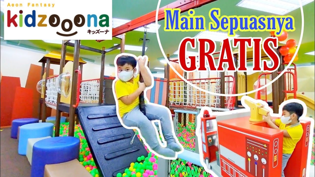 KIDZOONA Ciputra World Surabaya | Main Sepuasnya Seharian Hadiah buat Anak yang Ulang Tahun