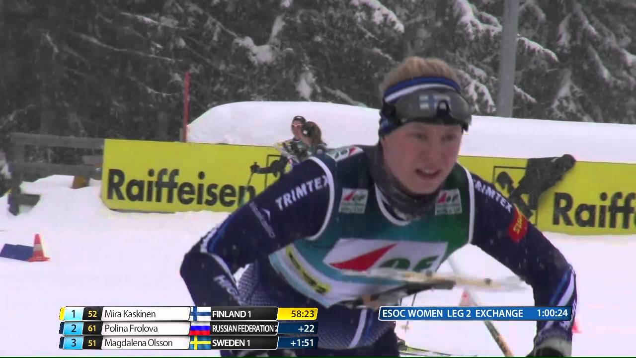 ESOC 2016 Obertilliach (AUT): Relay Women