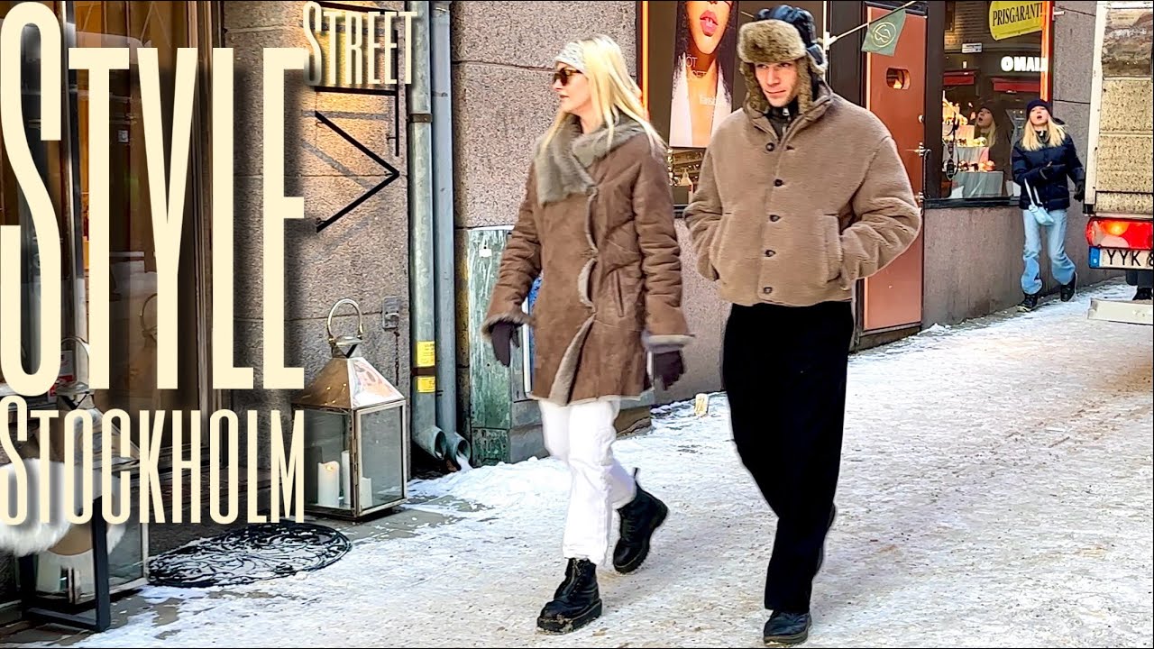-10°C в Стокгольме 🥶| Что носят люди | Уличный стиль | Модные тренды Зима