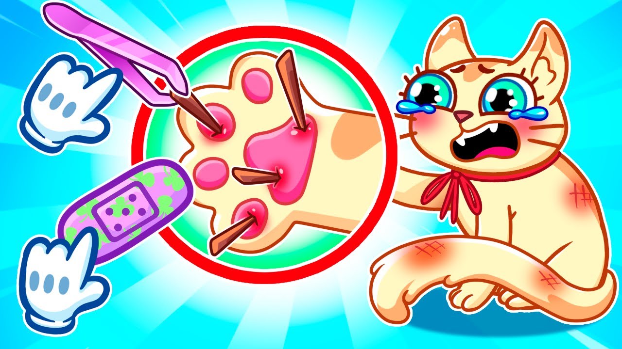 Rescue The Pet Song 🐾🐶 Boo Boo Animals Song 🚑|| VocaVoca Karaoke 🥑🎶