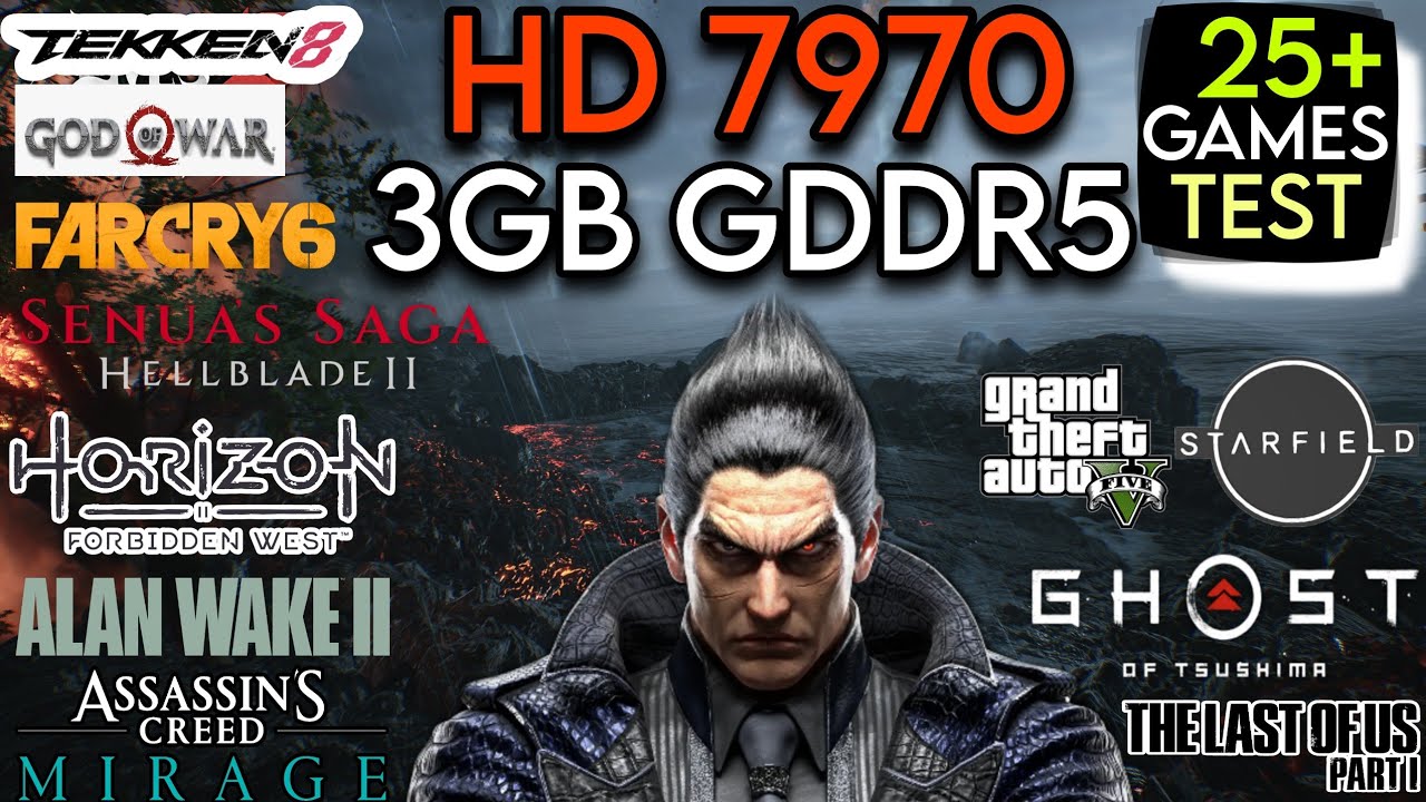 HD 7970 In Mid 2024 | Test In 25+ Games