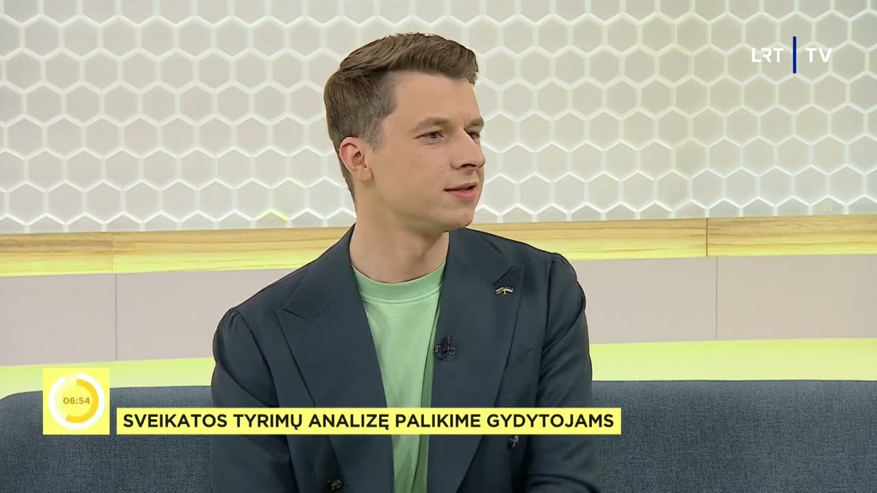 „Hila“ gydytoja, LRT laidoje dalinasi informacija apie kraujo tyrimus.