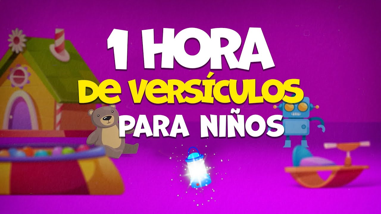 1 hora de Versículos de Biblia para niños con Lumbrerita | Memoriza y aprende versículos