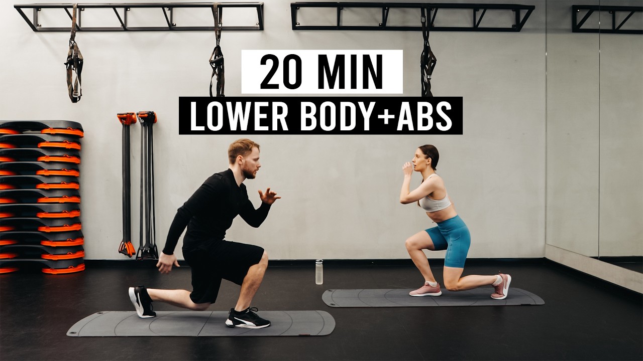 20 MIN LOWER BODY + ABS