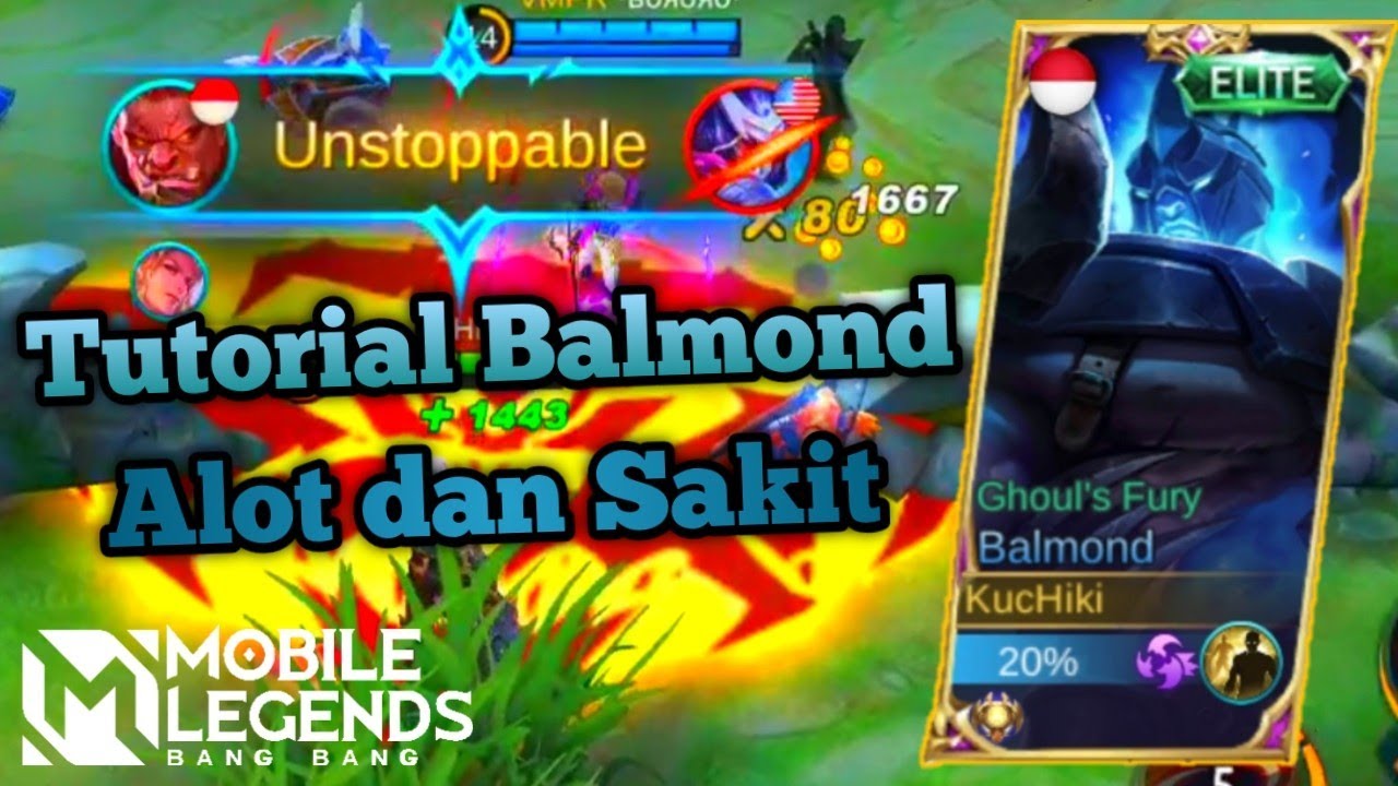 Tutorial Cara menggunakan Balmond | Build Item Tersakit Balmond Mobile Legends