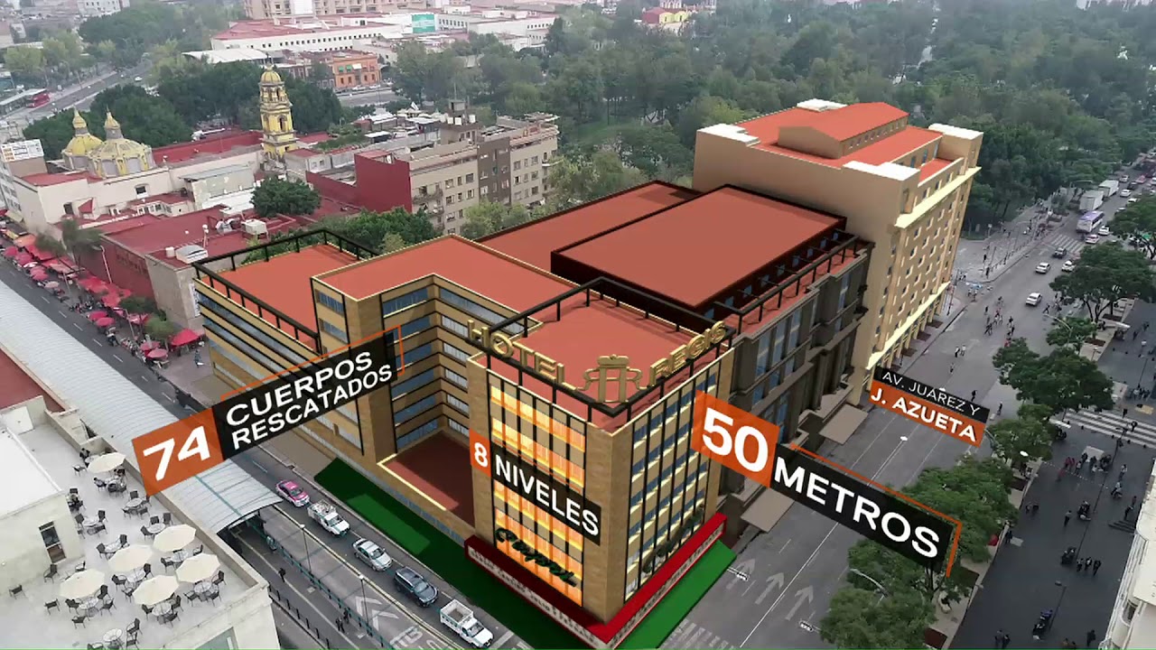 Hotel Regis: Terremoto 1985. Recorrido virtual y crónica de Enrique Campos